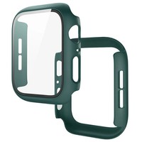 Bizon Case+Glass Uhr Apple Watch Se 3 / Se 2 / Se / 6 / 5 / 4 44Mm Matt Dunkelgr