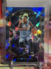 Desmond Bane 2020-21 Panini Select Blue White Purple Cracked Ice Prizm #90 RC