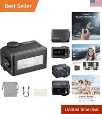 Travel-Friendly Canon Flash with High-Speed Sync and User-Friendly Interface