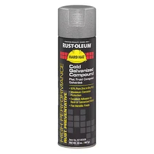 Rust-Oleum V2185838 Rust Preventative Spray Paint, Hard Hat, Cold Galvanizing