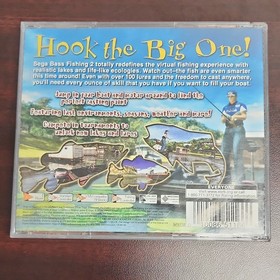 SEGA Bass Fishing 2 - Sega Dreamcast (NTSC-U/C, 2001, Manual Included)