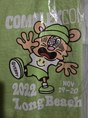 Verdy x Complexcon 2022 Super Rare Exclusive size XS Minty Green