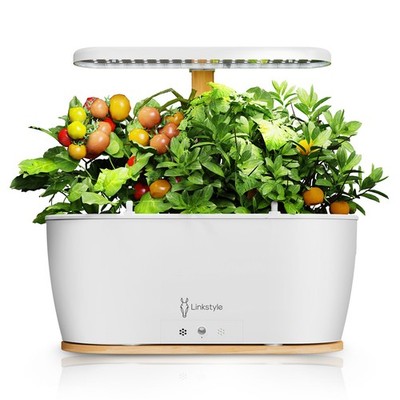 Hydroponics Growing System Smart Herb Garden with Adjustable LED Lights Sensors