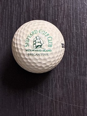 Hilton Head ''Shipyard'' Golf Club LOGO Golf Ball - Hilton Head, South Carolina