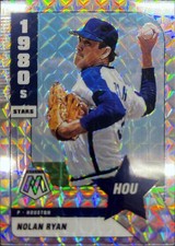 2022 Panini Mosaic Nolan Ryan 1980s Stars SILVER PRIZM #290 Houston Astros