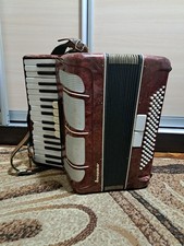 Vintage USSR Harmonic Button Accordion (Bayan) Soviet accordion, Accordion Quint