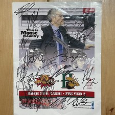 2012 Nathan MacKinnon Autograph Signed Halifax Mooseheads Program Rookie Year #3