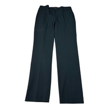 NWT Ann Taylor Factory Modern Slim Leg Pants Dark Green Womens Size 4 W32 L30