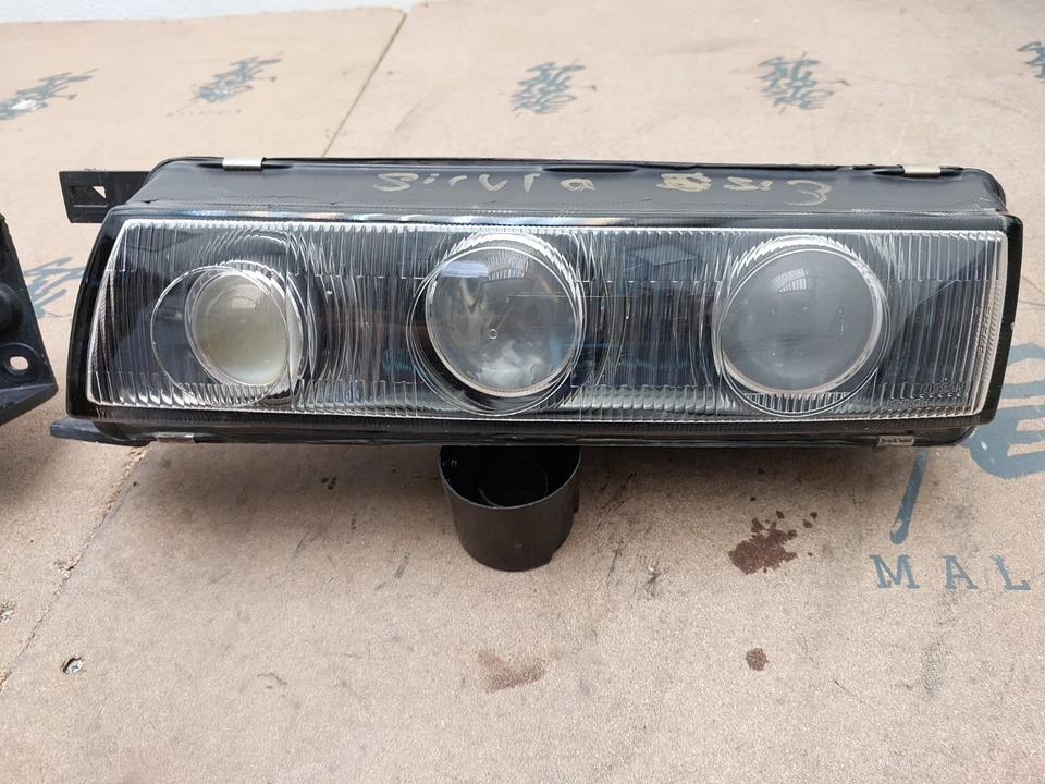 JDM Silvia S13 KPS13 Kouki Headlights Head Lamp 3 Projectors - Image 3 of 4
