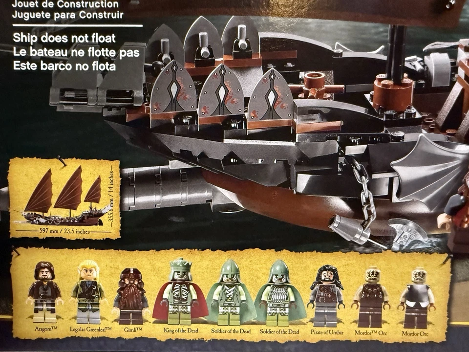 LEGO El Señor de los Anillos Barco Pirata Emboscada 79008 LOTR Retorno del Rey **NUEVO** Foto 3 de 4