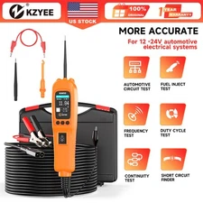 KZYEE KM50 12V/24V Power Circuit Probe Kit with Frequency Duty Cycle Detection