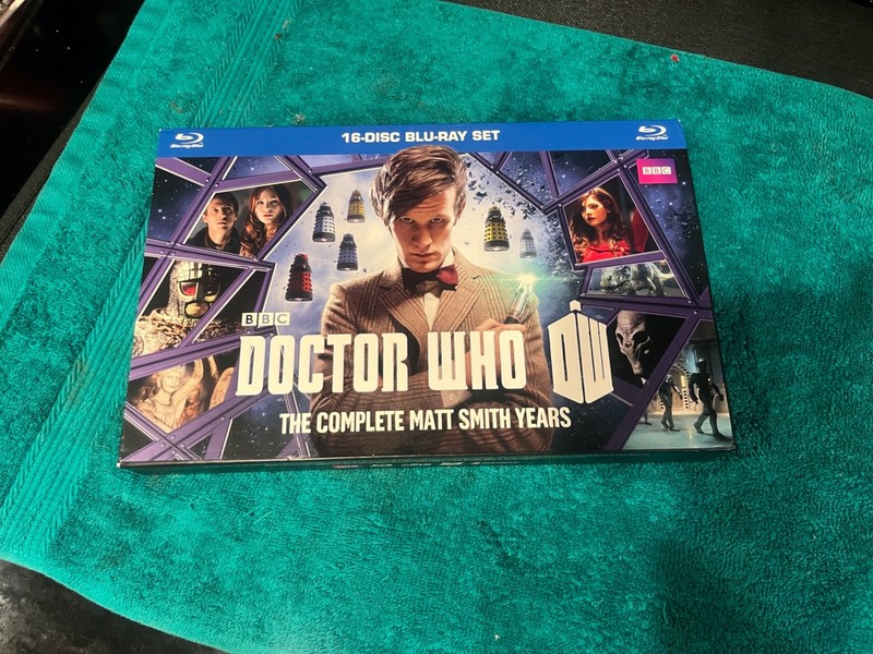 RARE Doctor Who The Complete Matt Smith Years Blu-ray 2014 16-Disc Set NEAR MINT