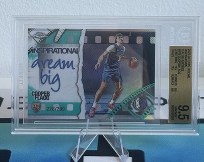 Topps Chrome Cooper Flagg Rookie Inspirational Teal /299!!! BGS 9.5 POP 2!!!