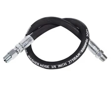 Pressure Washer Whip Hose With Swivel Steel Connector 3/8" Jumper Hoses 3FT f...