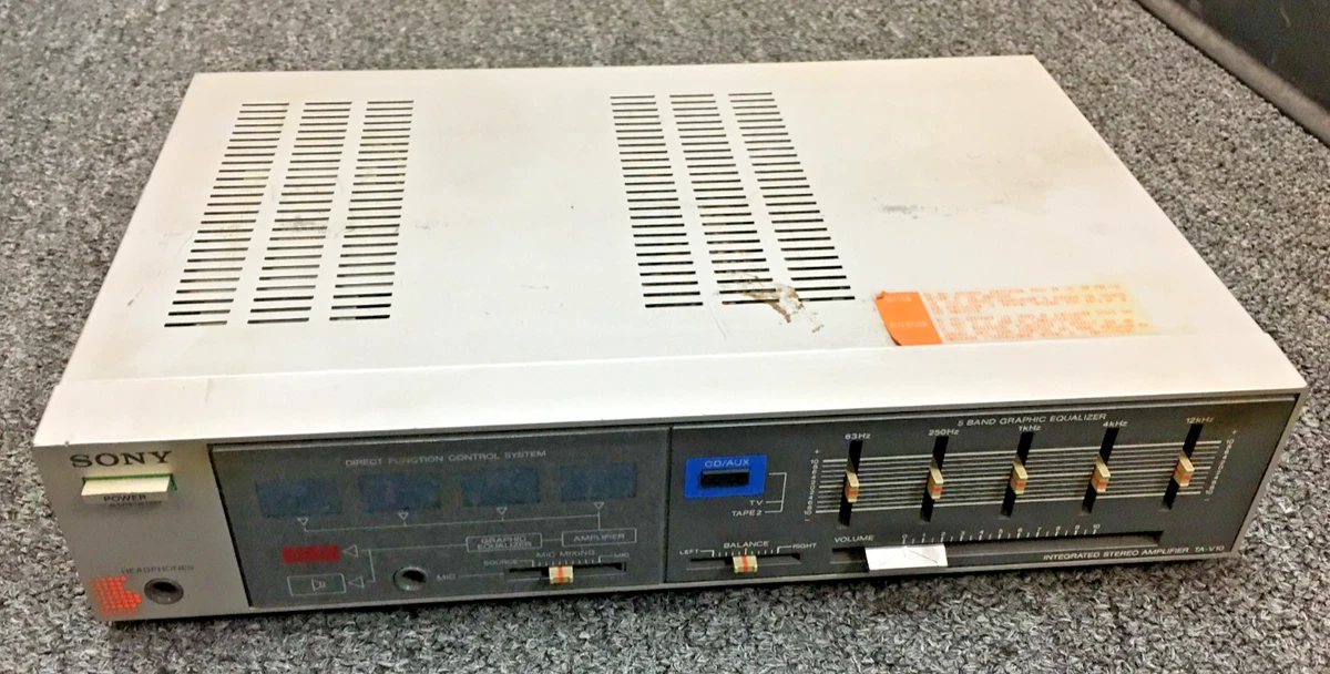 25+ Sony Silver Home Audio Integrated Amplifiers for sale