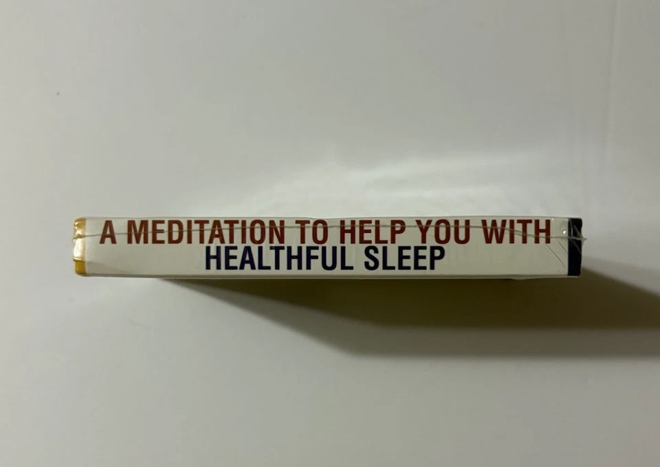 A Meditation To Help You With Healthful Sleep Sampler Cassette Tape New Sealed - Image 3 of 4