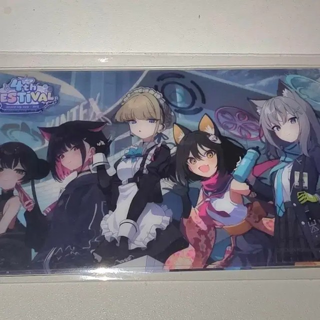 Blue Archive 4th Anniversary Transparent Photo Card Set