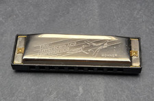 Vintage Hohner The American Ace Harmonica w Box  Instructions Made in USA
