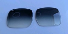 Ray-Ban Square 1971 lenses in a premium crystal gray-blue gradient finish.