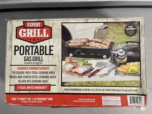 Expert Grill Portable Propane Gas Table Top Grill- Totally  NEW!!!