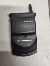 Motorola StarTAC SWF3397M Vintage Flip Phone - Black - UNTESTED