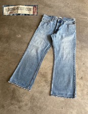 Vintage 2000s Levis 567 Stonewashed Faded Loo...