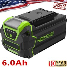 40V 6Ah For Greenworks G-MAX Lithium Battery 29472 29462 29252 20202 40 Volt
