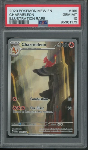 Pokémon Charmeleon #169/165 Scarlet & Violet 151 PSA 10 GEM MINT