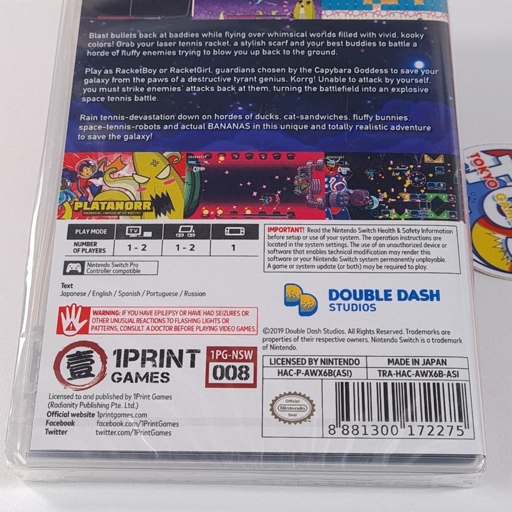 Sky Racket [Switch] Review – Having a (Bat and) Ball