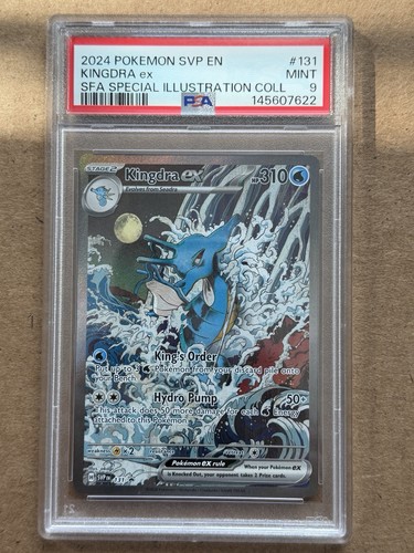 Kingdra ex graded PSA 9 for sale on eBay
