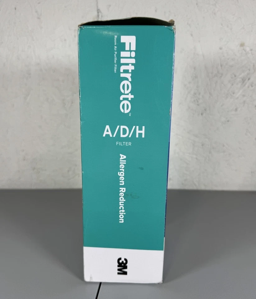 Filtro purificador de aire de reducción de alérgenos HEPA 2-PK Filtrete A/D/H Honeywell Holmes Foto 4 de 4