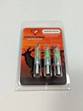 3PCS Lighted Nocks for Crossbow with .300/7.62mm Inside Diameter Arrow Led Nocks