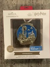 Hallmark Ornament Harry Potter Gold  Hogwarts Castle Premium