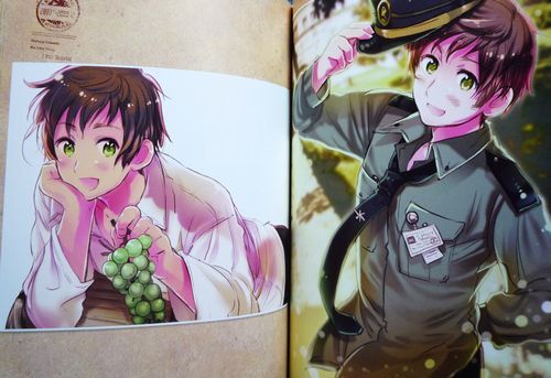 HETALIA Axis Powers Artbook ArteStella Piccolo / Hidekaz Himaruya - Picture 6 of 8