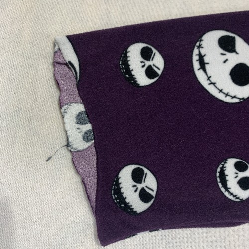 Disney Nightmare Before Coffee Christmas Womens XL Purple Sleepwear Pajama Top - Bild 4 von 11