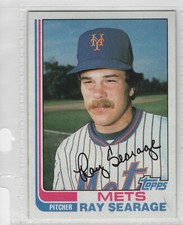 1982 Topps Baseball Card #478 Ray Searage-Mets