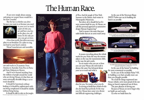 1988 Nissan Car 12-page pamplet MAGAZINE AD - Picture 2 of 6