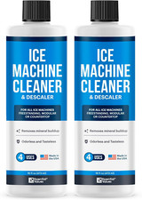 2-Pack Ice Machine Cleaner and Descaler 16 Fl Oz, Nickel Safe Descaler  Ice Mak