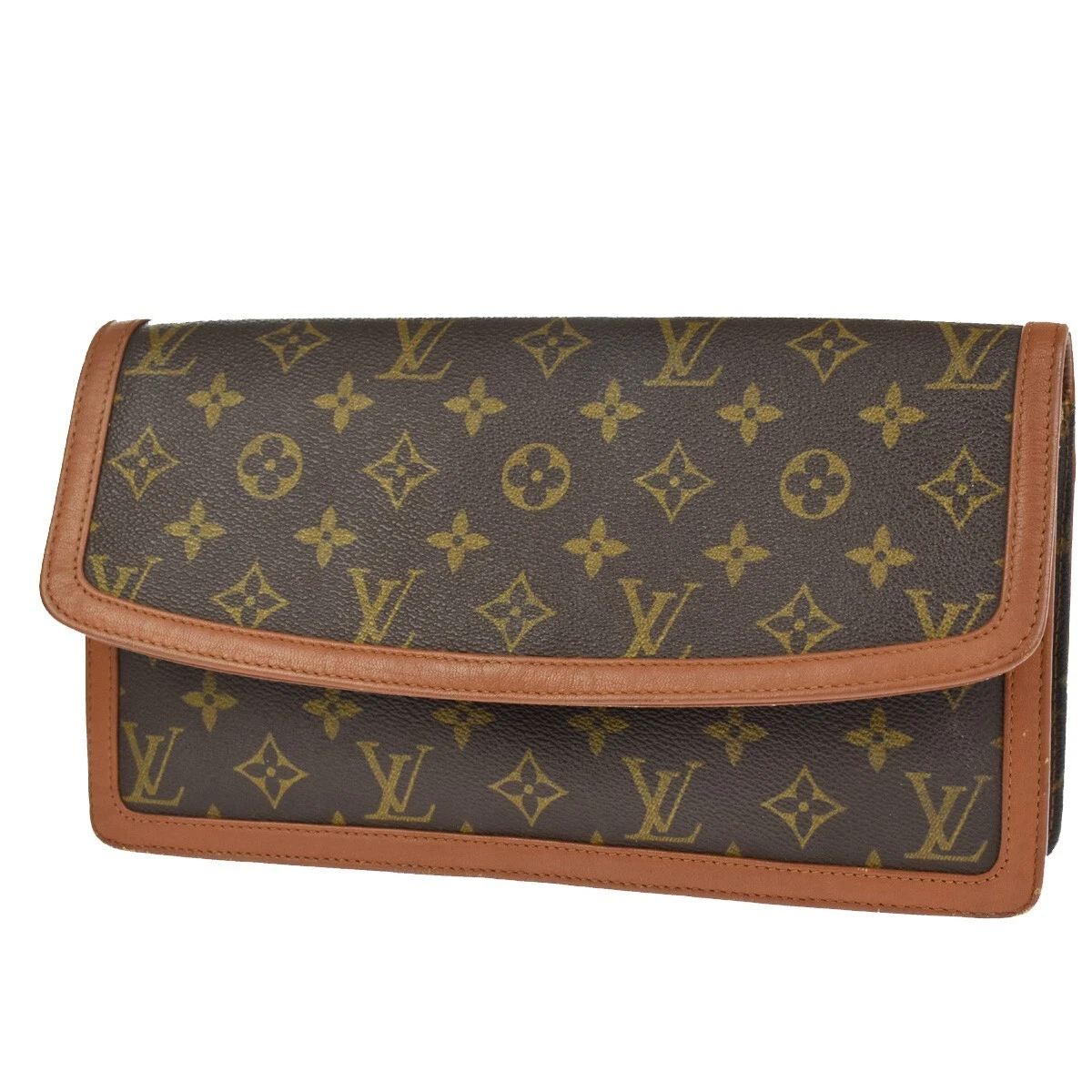 LOUIS VUITTON Pochette Dame GM Monogram Vintage Clutch Bag