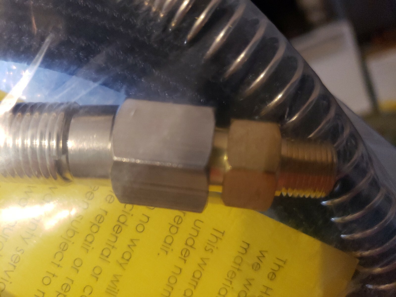 7' Steam Hose With Adapters for KYOTO, NAOMOTO, RAPID STEAM, ALL STEAM