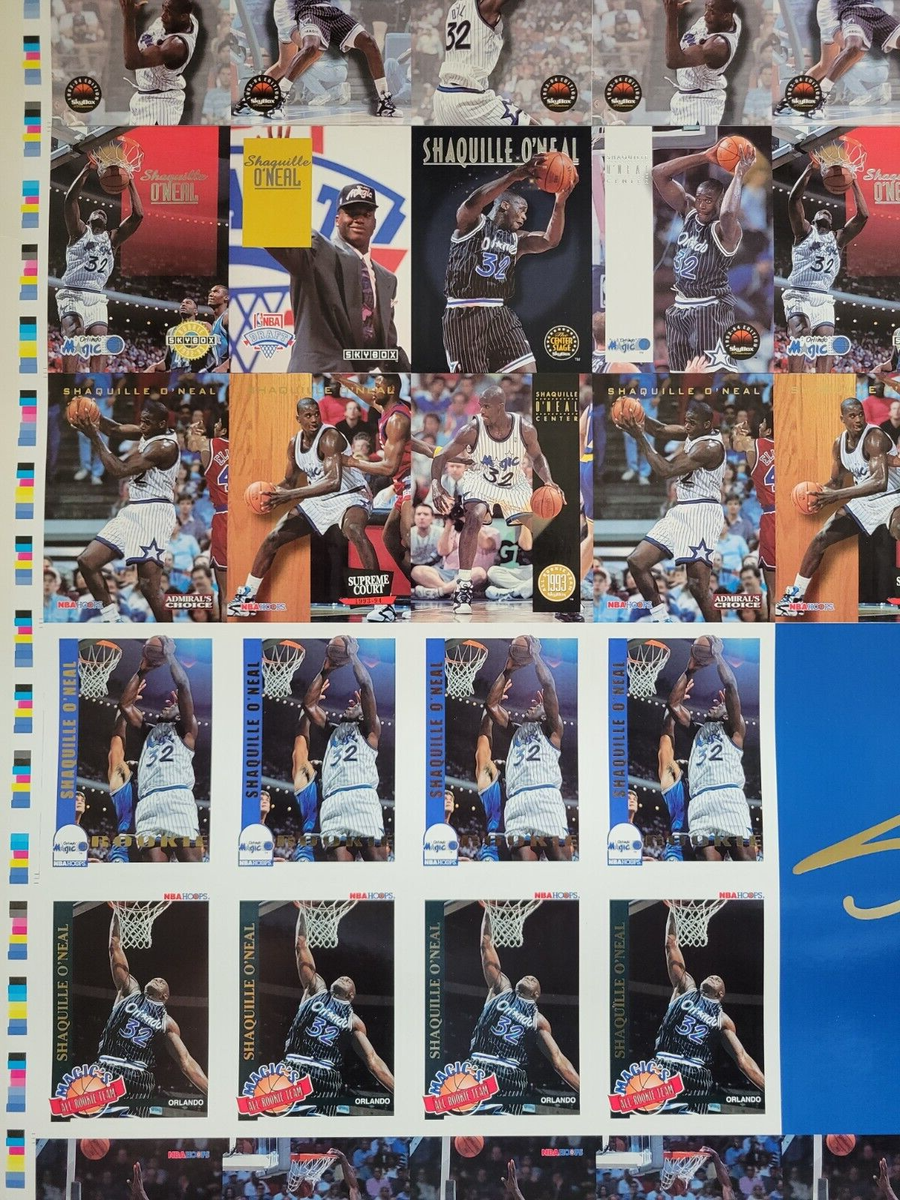 1992-93 Skybox Hoops Basketball rookie Shaquille O'Neal 96-card