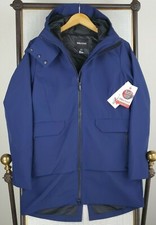 New $425 Marmot Womens Size Medium 3 In 1 Vest Jacket Waterproof Indigo Hooded