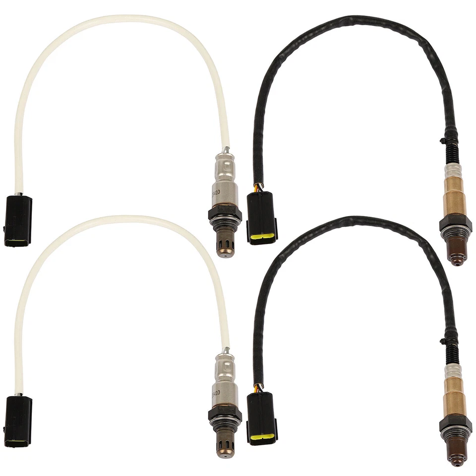 4PCS Oxygen Sensor Upstream&Downstream Fit For 2014 INFINITI Q70 QX80 5.6L V8 US Foto 3 de 4