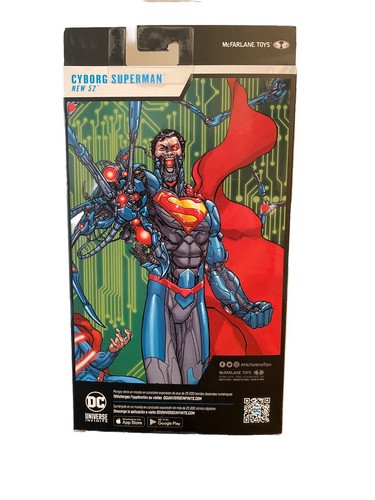 MCFARLANE DC MULTIVERSE CYBORG SUPERMAN RED NEW 52! - 第 2/3 張圖片