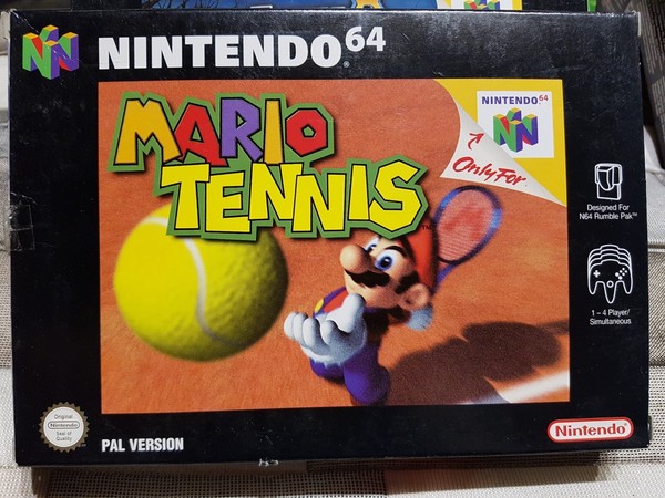 JUEGO NINTENDO 64 N64 MARIO TENNIS 64 NUEVO!!! NEW!!!E