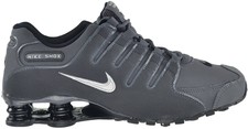 nike shox dark grey