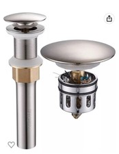 Regalmix Bathroom Basin Drain Thicken Built-in Strainer NEW. Easy Installation