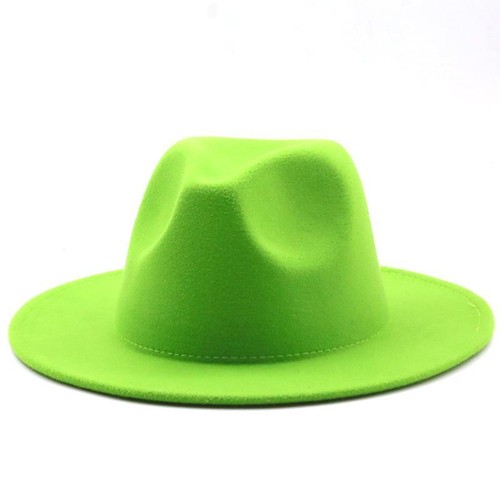 Fedora Hat Women Brim Dress Men Cap Felted Hat Panama Church Wedding Ribbon Band - Picture 25 of 39