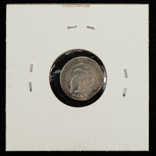 1831 H10c Capped Bust Silver Half Dime - Value Coin - Fine+ Dets - SKU-T2860 - Picture 4 of 4