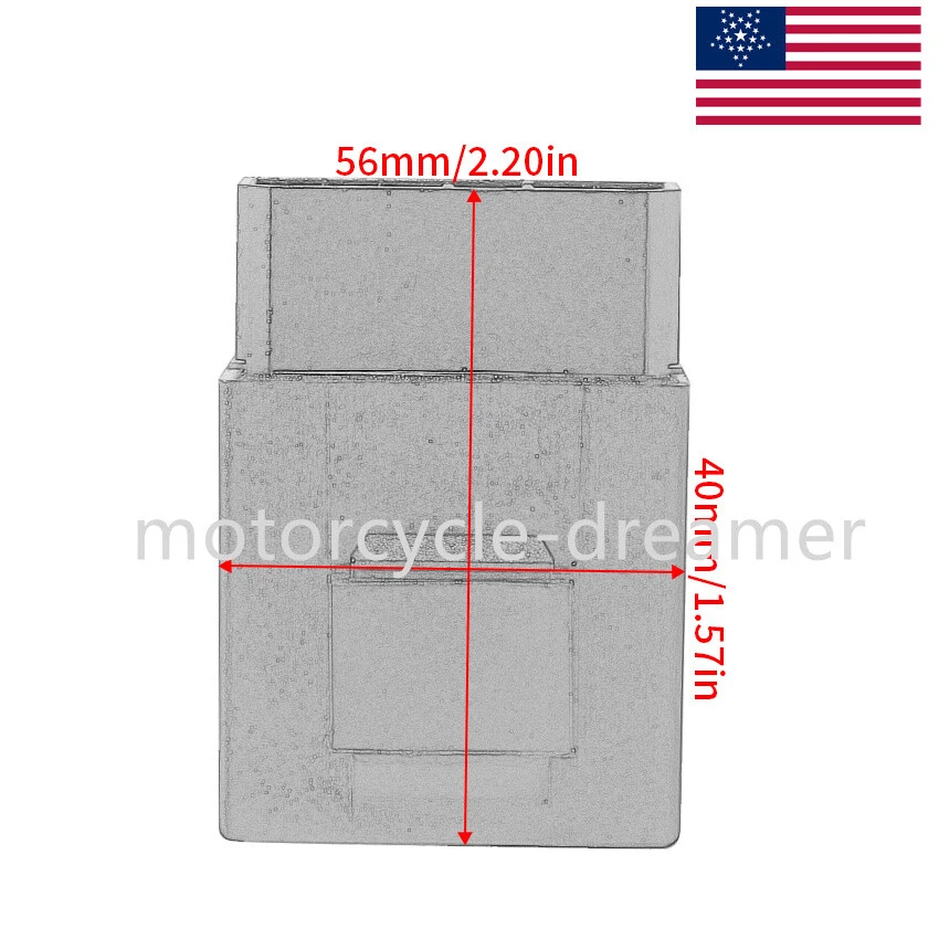 CONJUNTO DE RELÉS para Yamaha XVS650AT V-Star Silverado 2004-2011/XVS650A V-Star Classic Foto 3 de 4